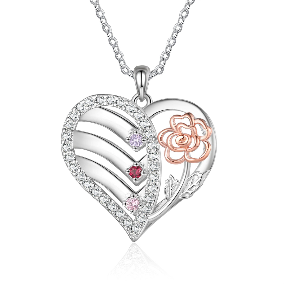 Custom Birthstone necklace