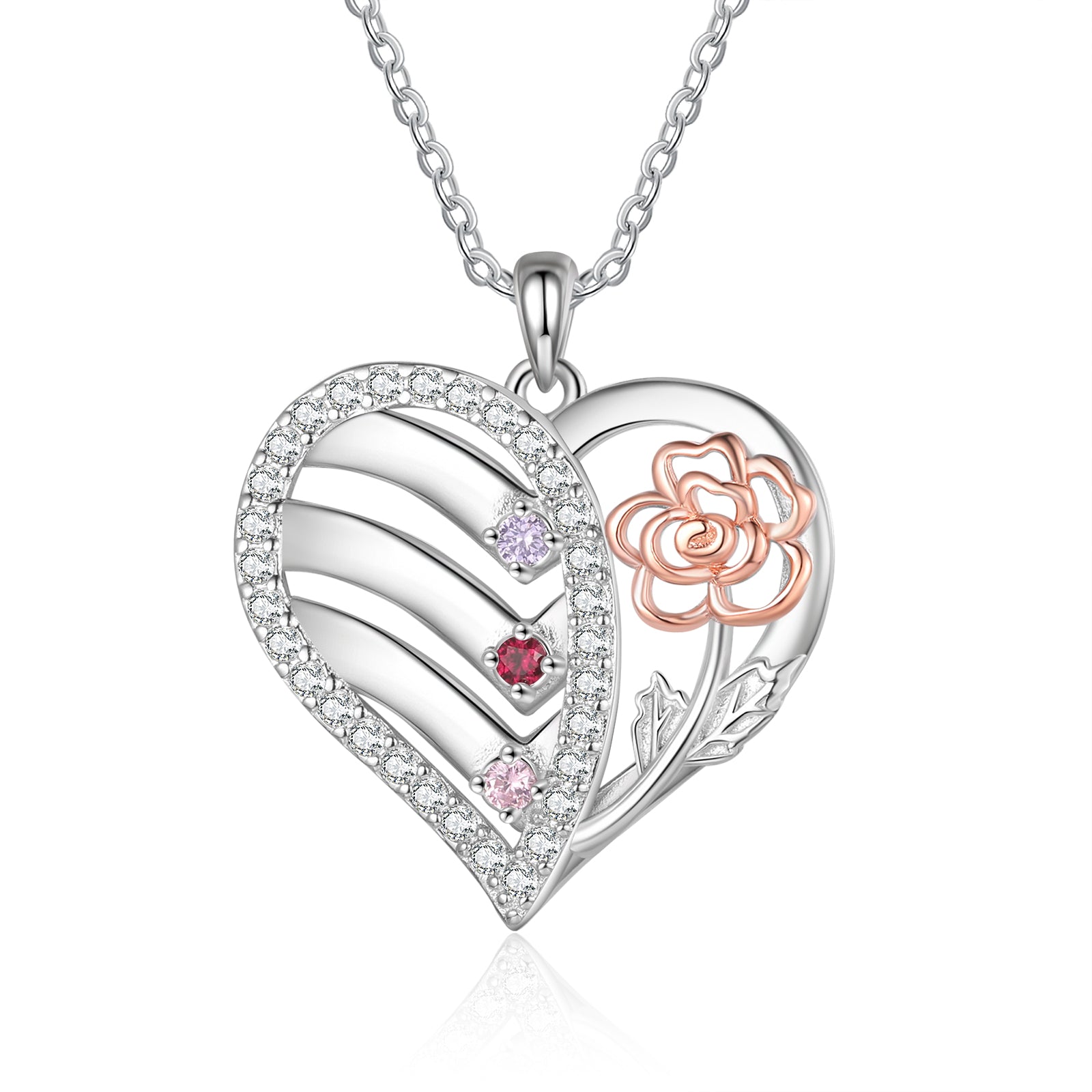 Custom Birthstone necklace