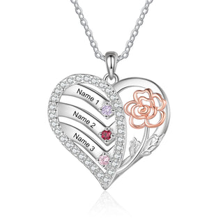 Custom Birthstone necklace