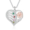 Custom Birthstone necklace