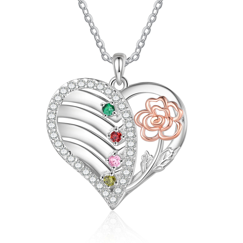Custom Birthstone necklace