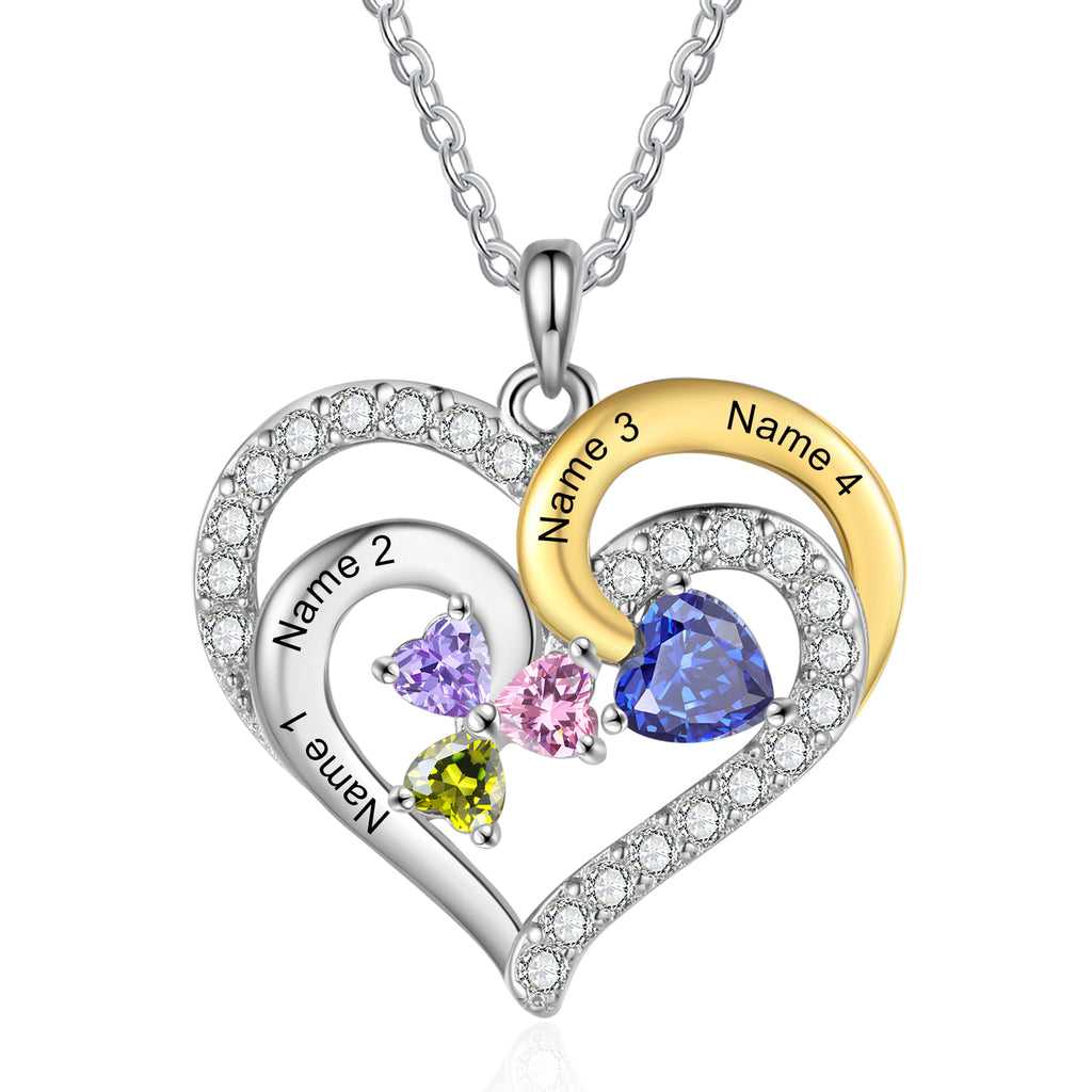 Custom Birthstone necklace