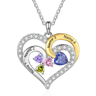 Custom Birthstone necklace