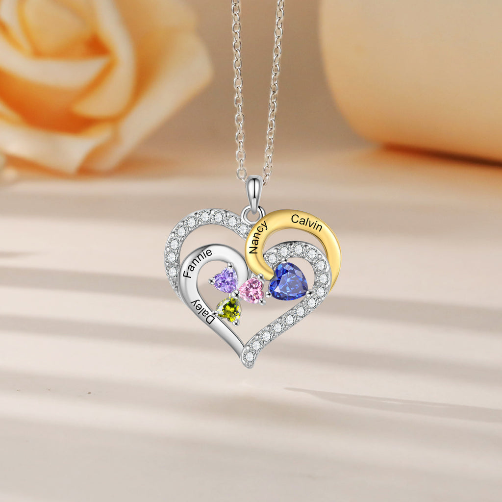 Custom Birthstone necklace