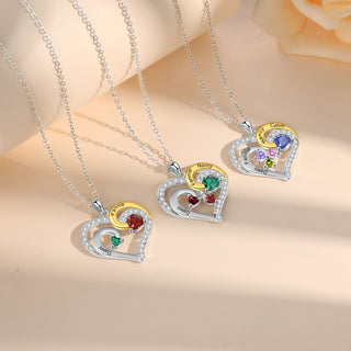 Custom Birthstone necklace