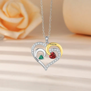 Custom Birthstone necklace