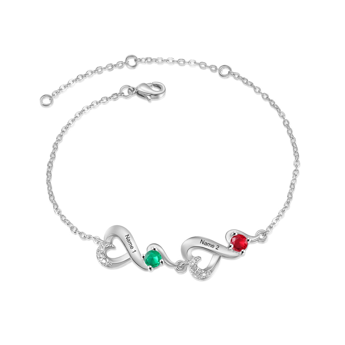 Custom Birthstone Bracelet