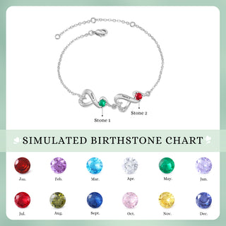Custom Birthstone Bracelet