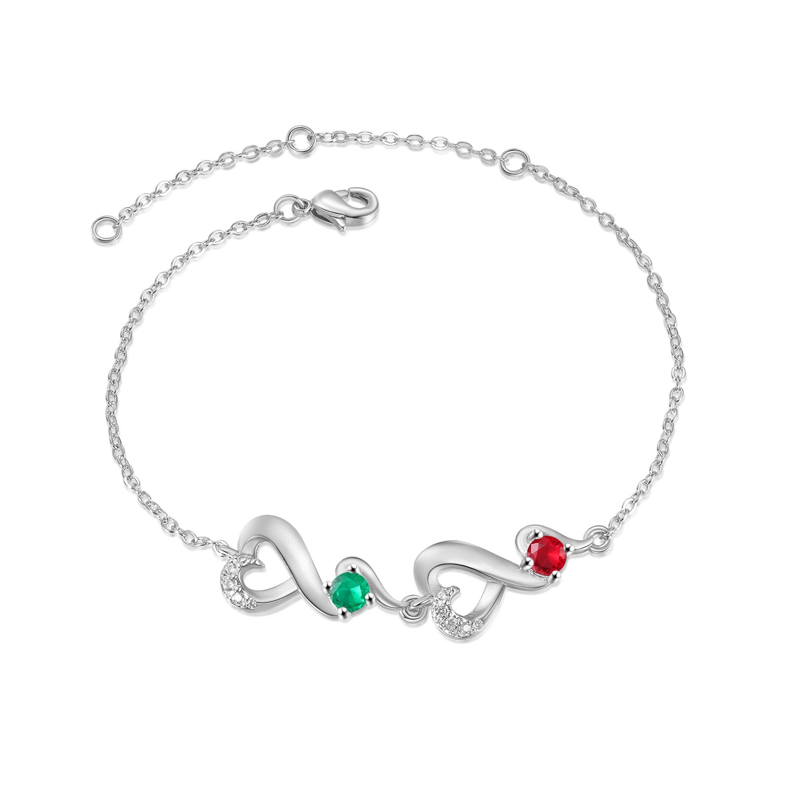 Custom Birthstone Bracelet