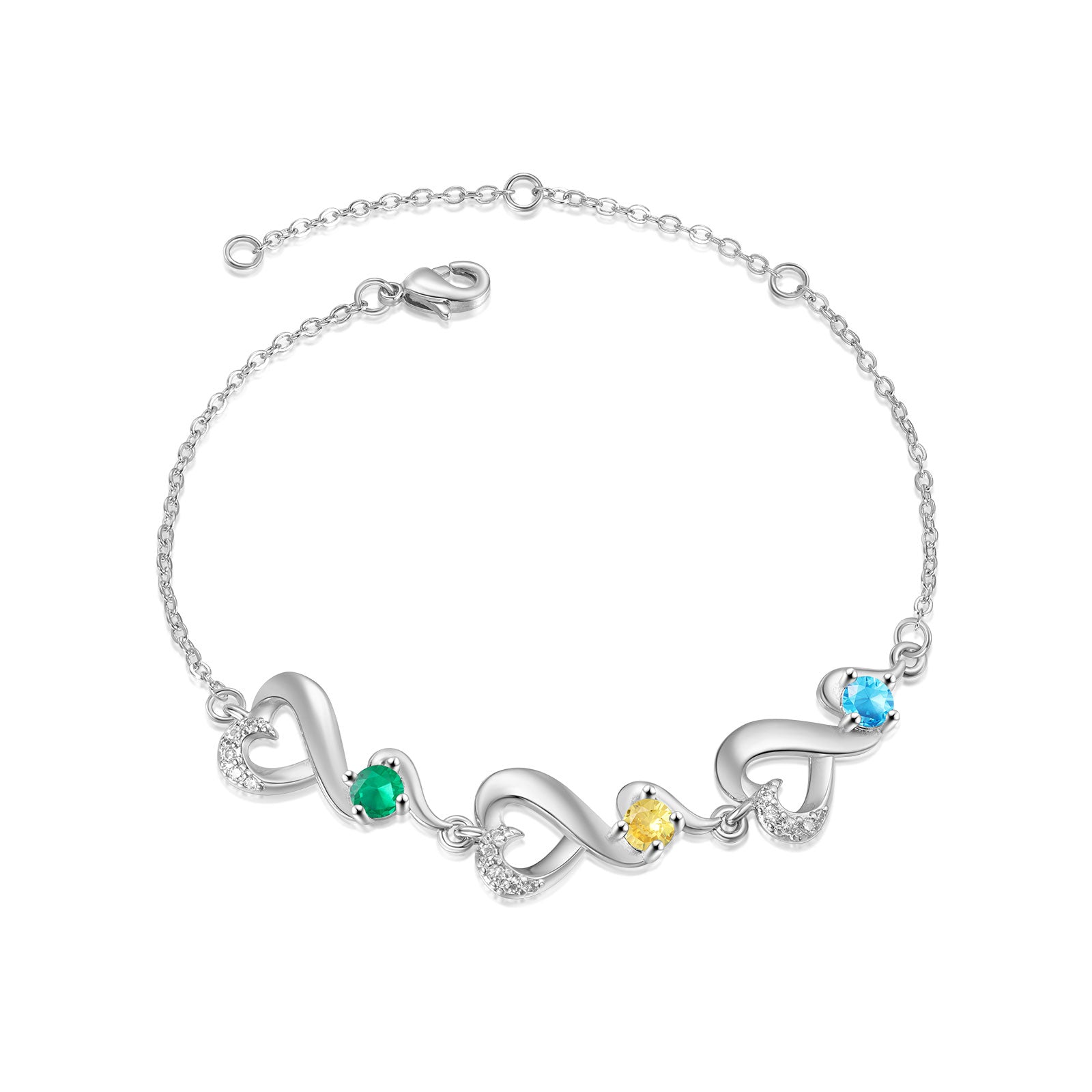 Custom Birthstone Bracelet