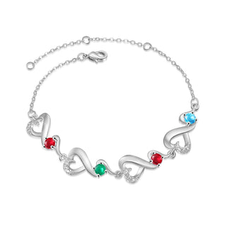 Custom Birthstone Bracelet