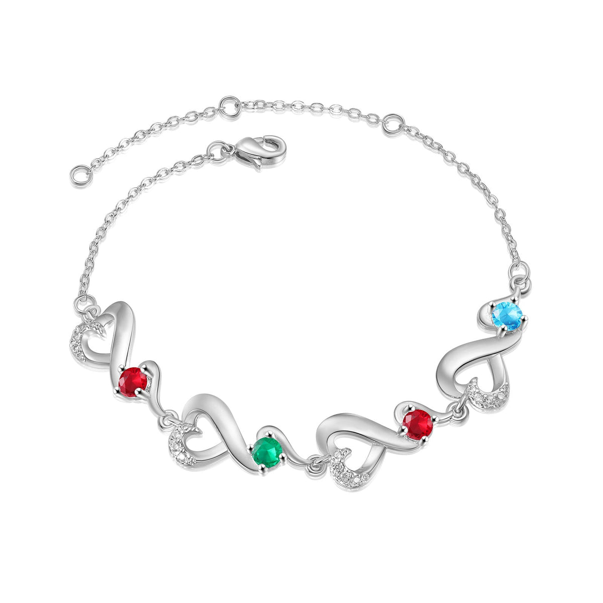 Custom Birthstone Bracelet