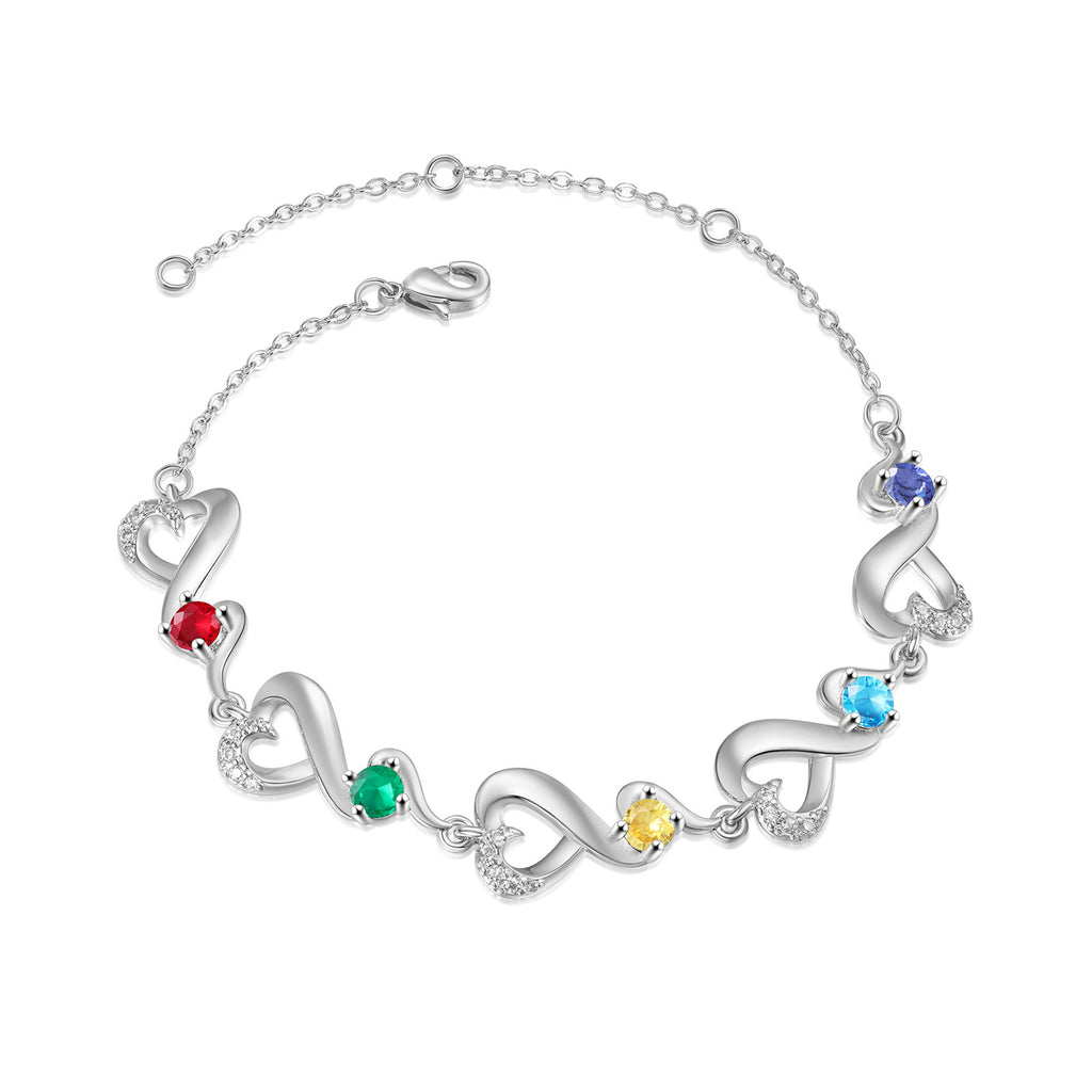 Custom Birthstone Bracelet