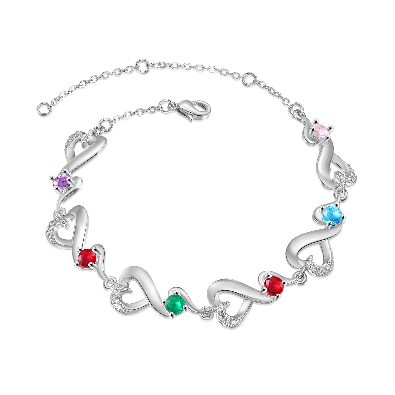 Custom Birthstone Bracelet