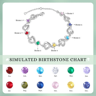 Custom Birthstone Bracelet