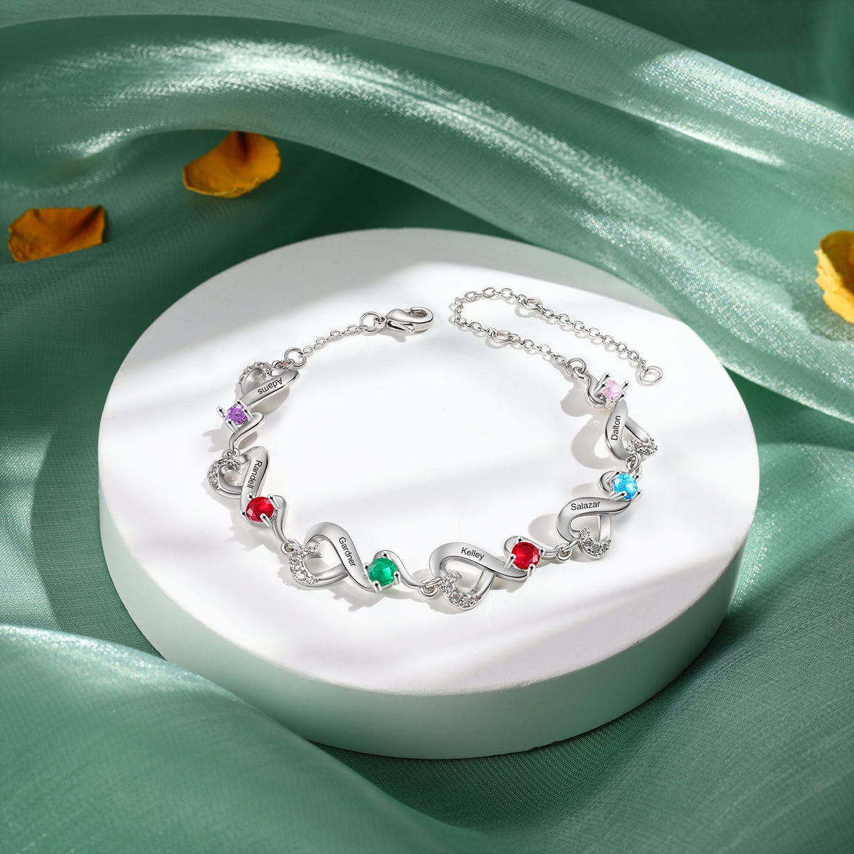 Custom Birthstone Bracelet