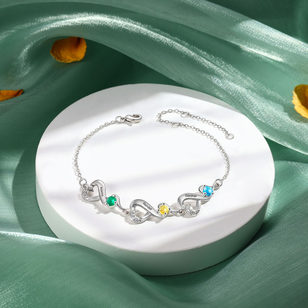 Custom Birthstone Bracelet