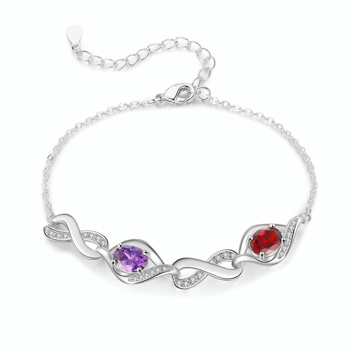 Custom Birthstone Bracelet