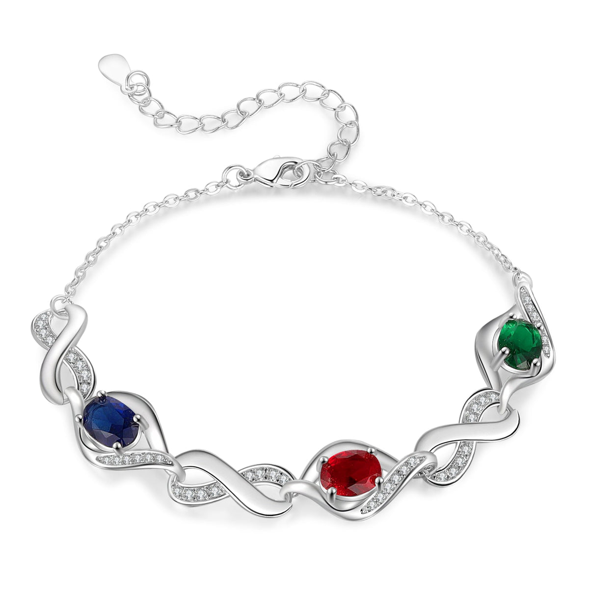 Custom Birthstone Bracelet