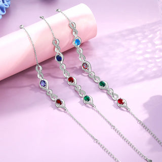 Custom Birthstone Bracelet