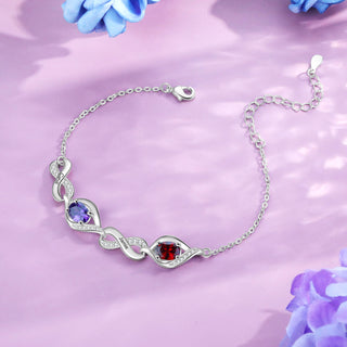 Custom Birthstone Bracelet