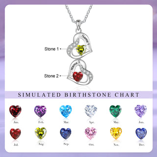 Custom Birthstone necklace
