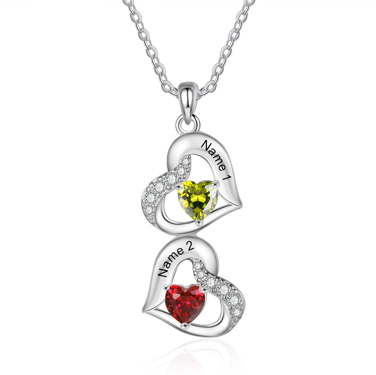 Custom Birthstone necklace