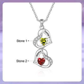 Custom Birthstone necklace