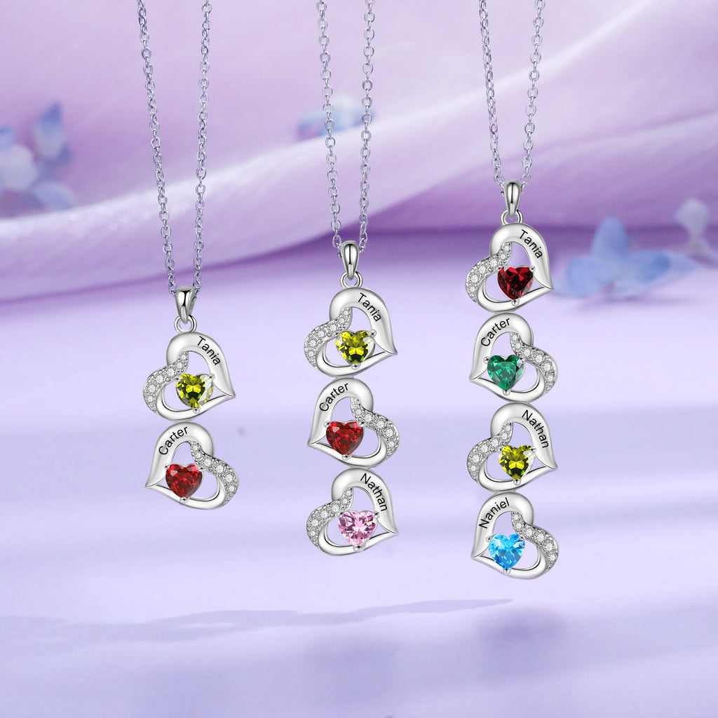 Custom Birthstone necklace