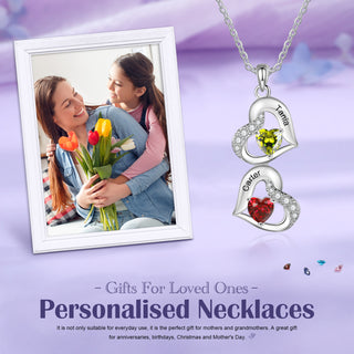 Custom Birthstone necklace