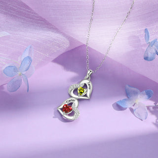 Custom Birthstone necklace