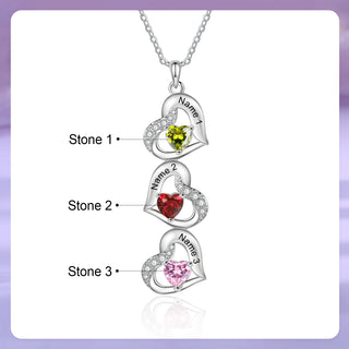 Custom Birthstone necklace