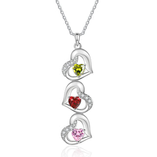 Custom Birthstone necklace