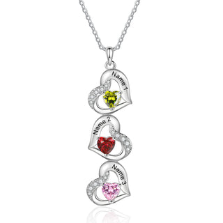 Custom Birthstone necklace