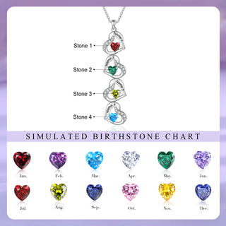 Custom Birthstone necklace