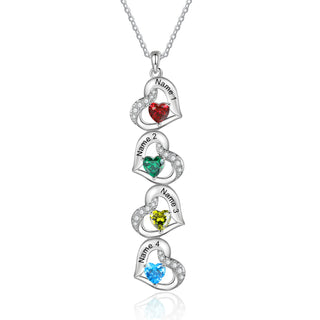 Custom Birthstone necklace