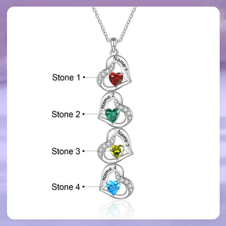 Custom Birthstone necklace