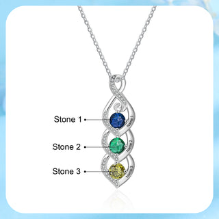 Custom Birthstone necklace