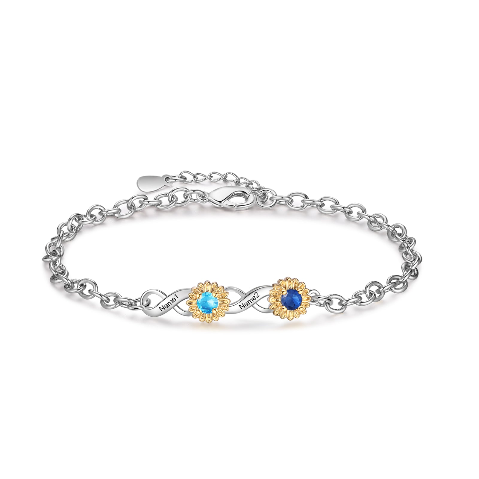 Custom Birthstone Bracelet