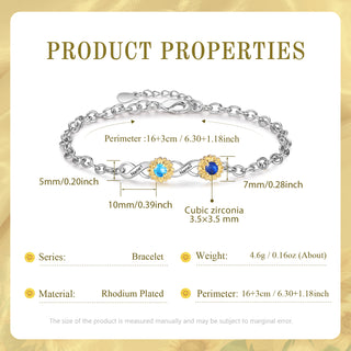 Custom Birthstone Bracelet