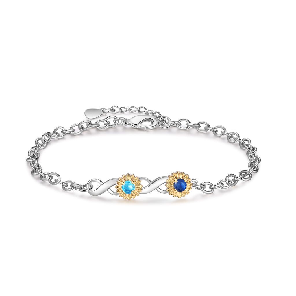 Custom Birthstone Bracelet