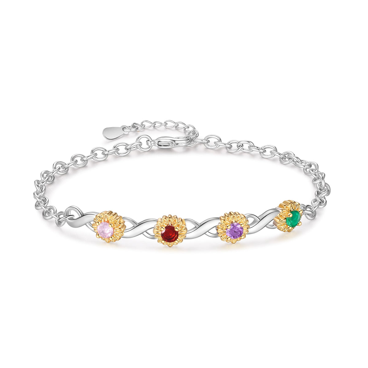 Custom Birthstone Bracelet