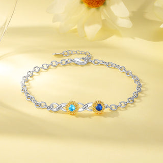 Custom Birthstone Bracelet