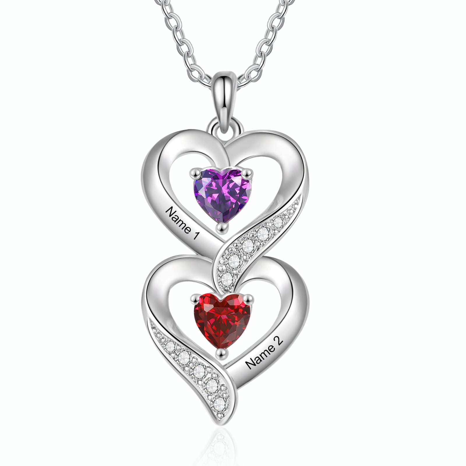 Custom Birthstone necklace