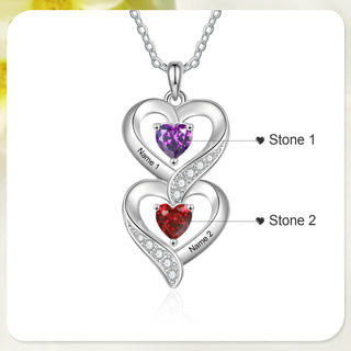 Custom Birthstone necklace