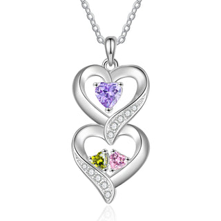 Custom Birthstone necklace