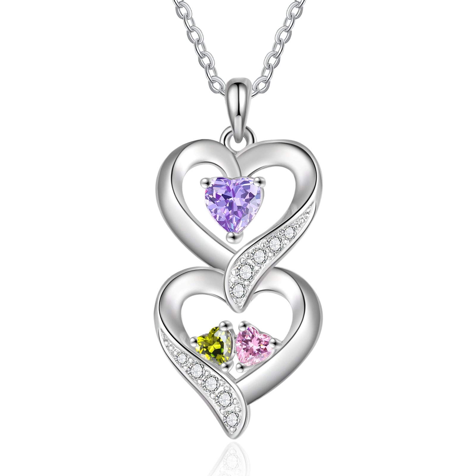 Custom Birthstone necklace