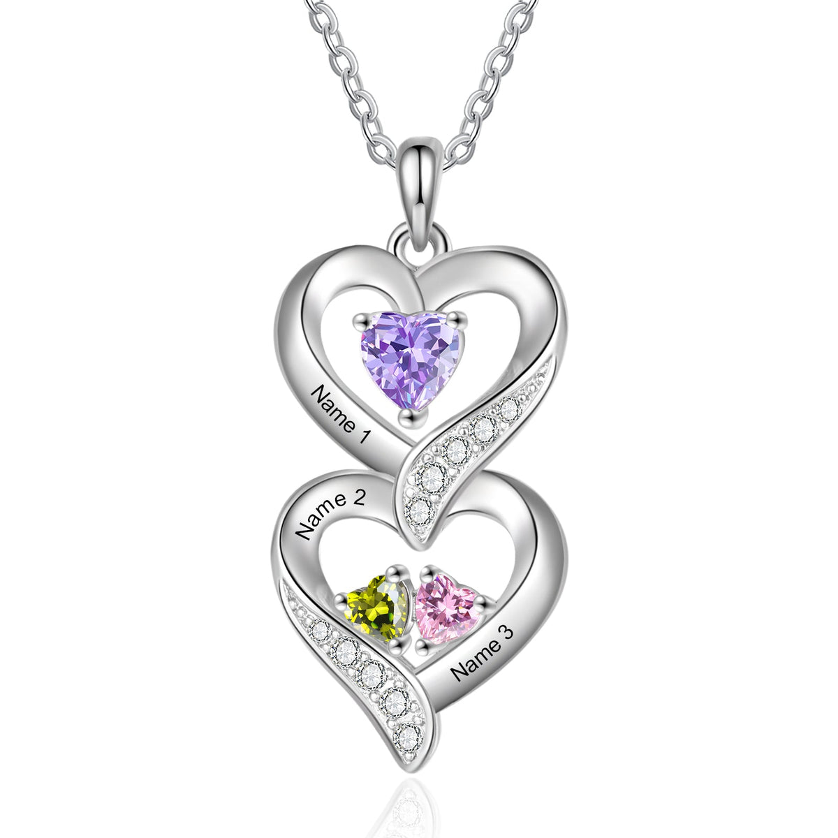 Custom Birthstone necklace