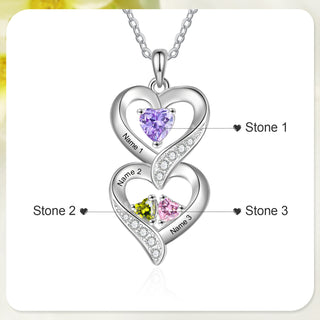 Custom Birthstone necklace