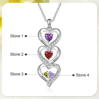 Custom Birthstone necklace